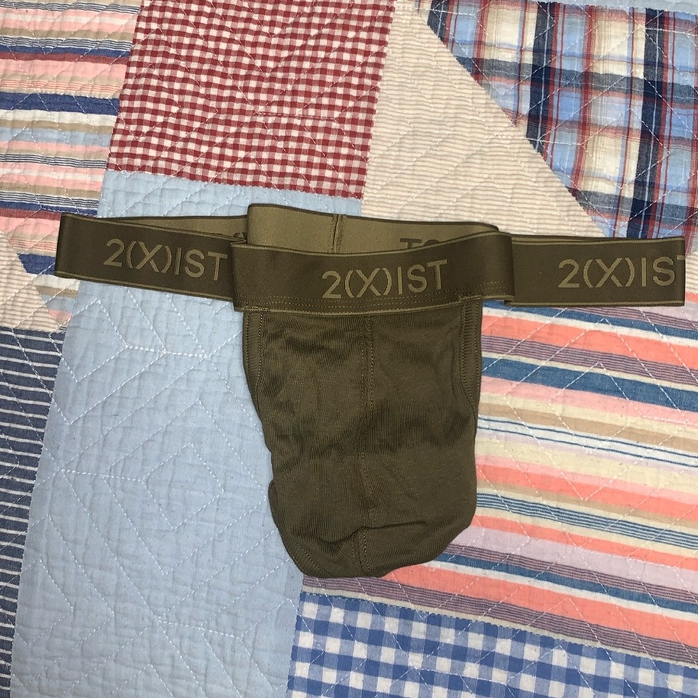 2xist y-back thong men’s - green